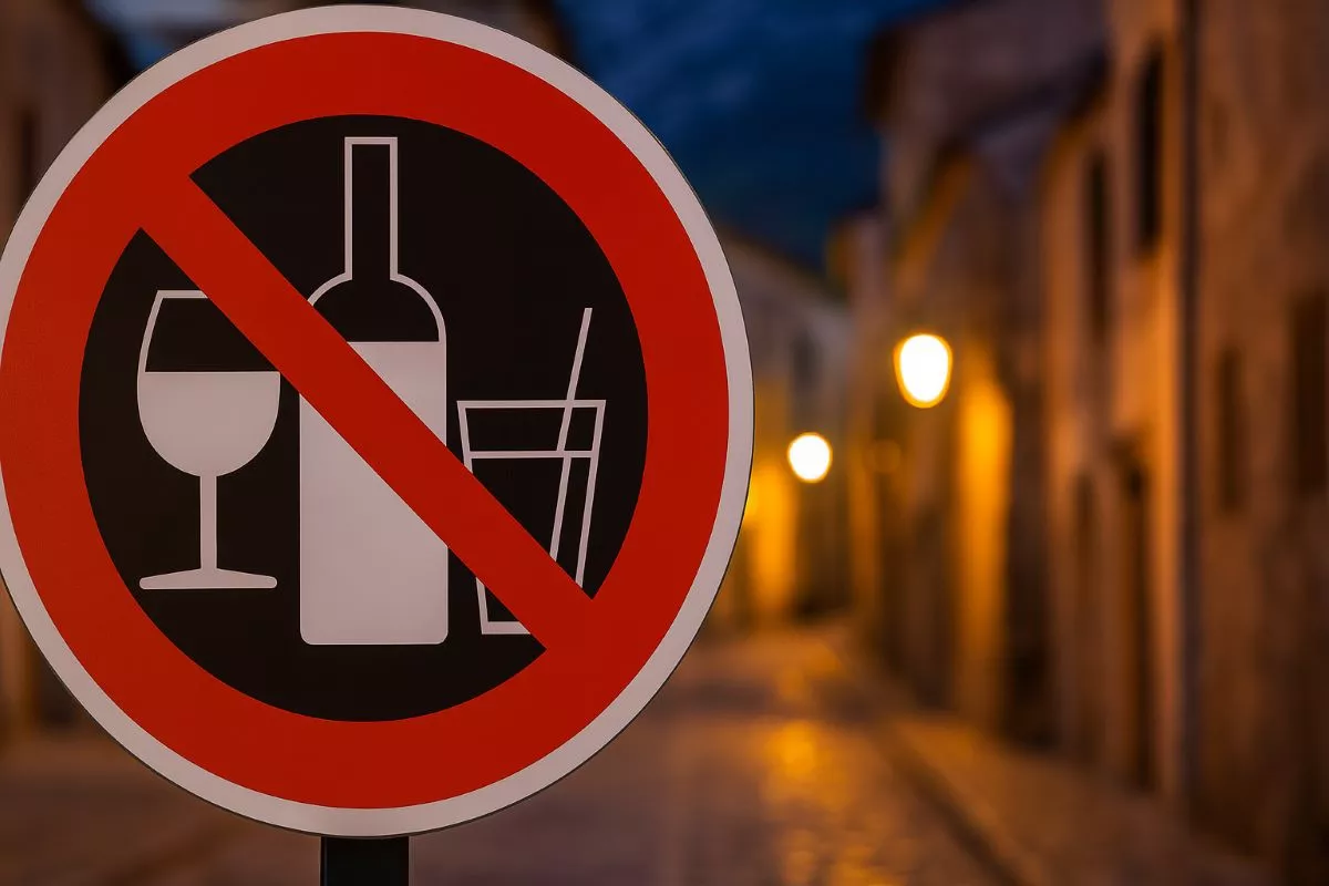 Ordinanza n. 35 - Divieto temporaneo vendita e somministrazione alcolici per eventi 14-15 agosto